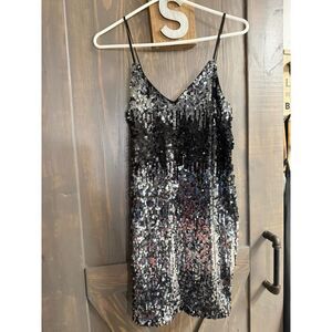 NEW WOMENS SEQUIN DRESS